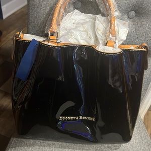 Black dooney bag. New with tags